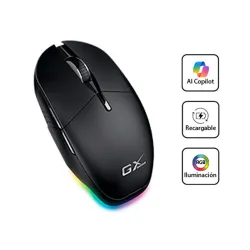 MOUSE GENIUS GX SCORPION M8250 AI COPILOT RECARGABLE WIRELESS/BT 3200 DPI 6-BOT RGB