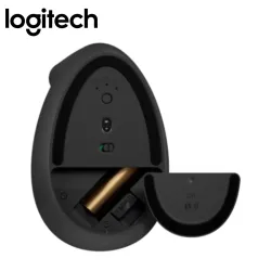 MOUSE LOGITECH LIFT VERTICAL ZURDO WIRELESS/BT BLACK