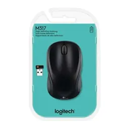 MOUSE LOGITECH M317 WIRELESS BLACK