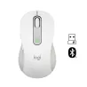 MOUSE LOGITECH SIGNATURE M650 SILENT LARGE WIRELESS/BLUETOOTH WHITE