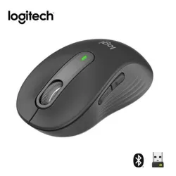 MOUSE LOGITECH SIGNATURE M650 SILENT LARGE LEFT WIRELESS/BLUETOOTH BLACK