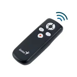 PRESENTADOR GENIUS C/PUNTERO MEDIA POINTER 100 RUN CARD BLACK