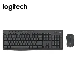 TECLADO LOGITECH + MOUSE MK295 WIRELESS USB BLACK
