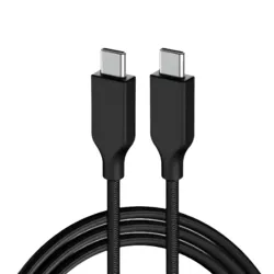 CABLE USB-C GENIUS ACC-C2CC-3A USB-C A USB-C 100CM FAST CHARGE TRENZADO BLACK