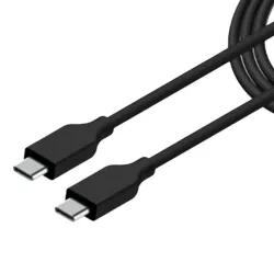 CABLE USB-C GENIUS ACC-C2CC-3A USB-C A USB-C 100CM FAST CHARGE TRENZADO BLACK