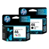 PACK DE TINTA HP 46 NEGRO-TRICOLOR CZ637AL-CZ638AL