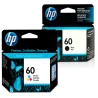 PACK TINTA HP 60  NEGRO - COLOR CC640WL -CC643WL