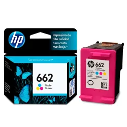 CARTUCHO DE TINTA HP 662 TRICOLOR ORIGINAL (CZ104AL)