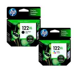 PACK TINTA HP 662xl ORIGINAL NEGRO + COLOR CZ105AL -CZ106AL