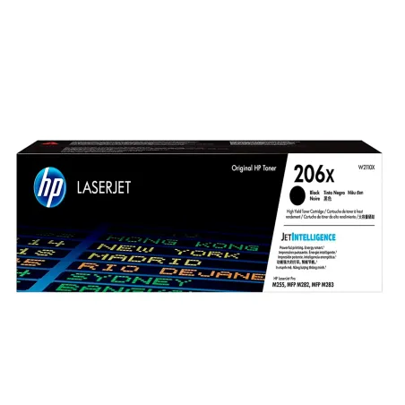 CARTUCHO DE TÓNER ORIGINAL HP LASERJET 206X