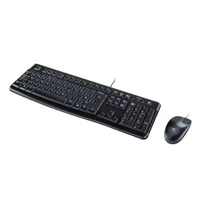 TECLADO LOGITECH + MOUSE MK120 USB SP BLACK (PN 920-004428)