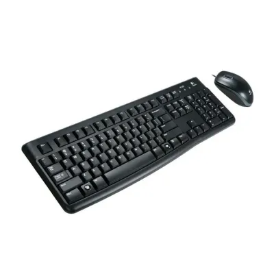 TECLADO LOGITECH + MOUSE MK120 USB SP BLACK (PN 920-004428)