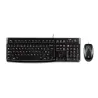 TECLADO LOGITECH + MOUSE MK120 USB SP BLACK (PN 920-004428)