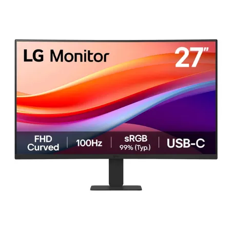 MONITOR LG LED 27 CURVO 27U421A-B 100HZ (1920 x 1080)