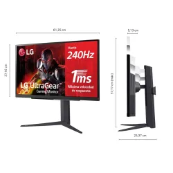 MONITOR LG LED 27GR83Q 27 1MS 240HZ QHD (2560 x 1440 )