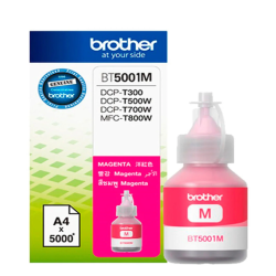 TINTA BROTHER BT5001M  COLOR MAGENTA