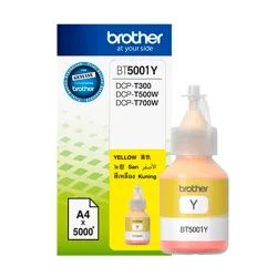 TINTA BROTHER BT5001Y  COLOR AMARILLO