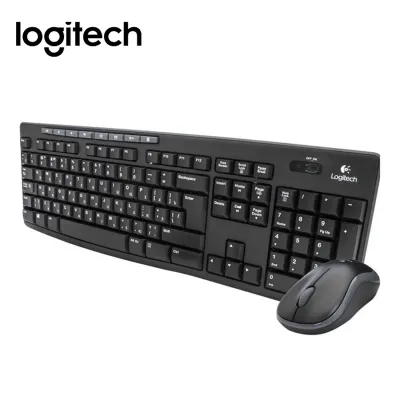 TECLADO LOGITECH + MOUSE MK270 WIRELESS USB BLACK (PN 920-004432)