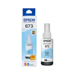 BOTELLA DE TINTA EPSON T673520 COLOR LIGHT CIAN
