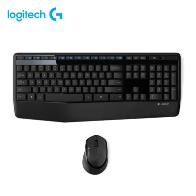 TECLADO LOGITECH + MOUSE MK345 WIRELESS USB SP BLACK (PN 920-007820)