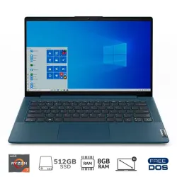 Laptop Lenovo IP5 14ALC05- AMD R7 5700U 14” FHD RAM 8GB DDR4 512GB SSD FreeDOS