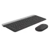 TECLADO LOGITECH + MOUSE MK470 WIRELESS SLIM USB BLACK (PN 920-009266)