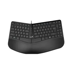 TECLADO GENIUS ERGO KB-700 AI COPILOT WAVE KEYS USB NEGRO