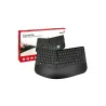 TECLADO GENIUS ERGO KB-700 AI COPILOT WAVE KEYS USB NEGRO
