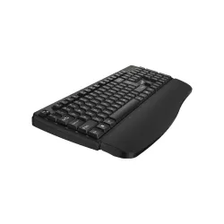 TECLADO GENIUS ERGO KB-7123 AI COPILOT MULTIMEDIA USB SP NEGRO
