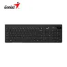 TECLADO GENIUS SLIMSTAR 7230 WIRELESS AI COPILOT MULTIMEDIA SP NEGRO