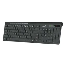 TECLADO GENIUS SLIMSTAR 7230 WIRELESS AI COPILOT MULTIMEDIA SP NEGRO
