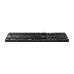 TECLADO GENIUS SMART SLIMSTAR 126 AI COPILOT USB MULTIMEDIA NEGRO