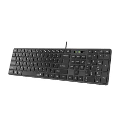TECLADO GENIUS SMART SLIMSTAR 126 AI COPILOT USB MULTIMEDIA NEGRO