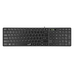 TECLADO GENIUS SMART SLIMSTAR 126 AI COPILOT USB MULTIMEDIA NEGRO