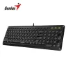 TECLADO GENIUS SLIMSTAR Q200 USB MULTIMEDIA SP BLACK (31310020401)