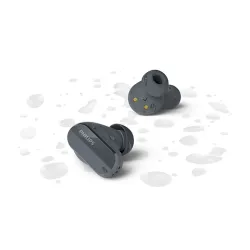 AUDIFONO C/MICROF. PHILIPS TRUE WIRELESS TAT3508BK BT  IPX4 NEGRO