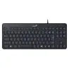 TECLADO GENIUS TKL LUXEMATE 110 USB MULTIMEDIA SP BLACK (31300012401)