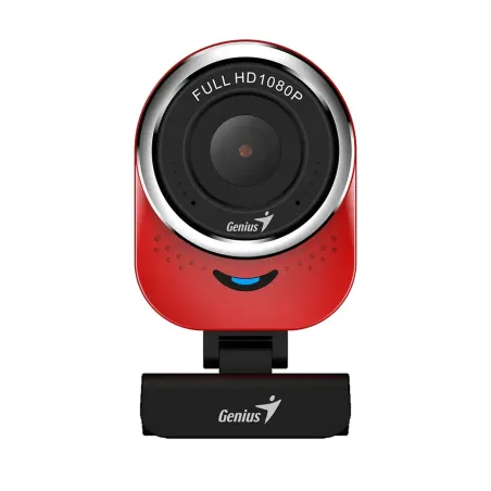 CAMARA GENIUS QCAM 6000 FHD 1080P USB COLOR ROJO