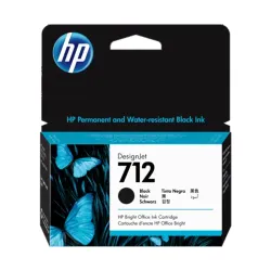 TINTA HP 3ED70A (712A) 38ML BLACK