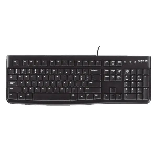 TECLADO LOGITECH K120 USB SP BLACK (PN 920-004422)