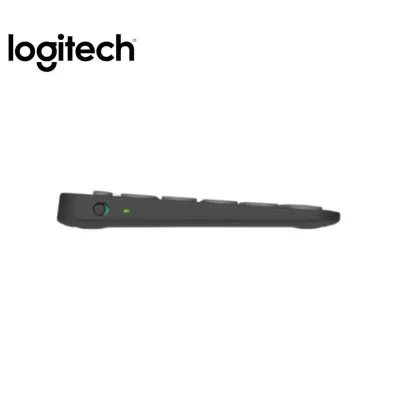TECLADO LOGITECH PEBBLE 2 K380S BLUETOOTH/WIRELESS SP GRAPHITE (920-011783)