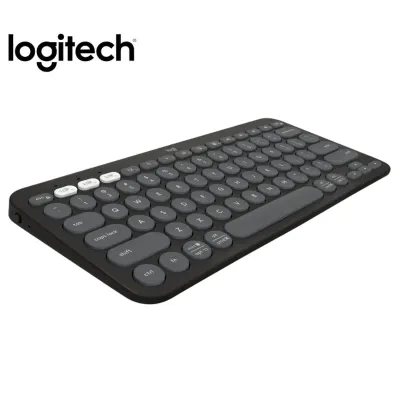 TECLADO LOGITECH PEBBLE 2 K380S BLUETOOTH/WIRELESS SP GRAPHITE (920-011783)