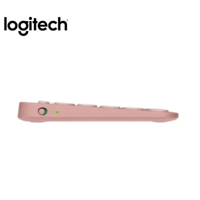 TECLADO LOGITECH PEBBLE 2 K380S BLUETOOTH/WIRELESS SP ROSE (920-011785)
