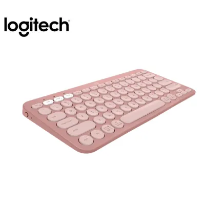 TECLADO LOGITECH PEBBLE 2 K380S BLUETOOTH/WIRELESS SP ROSE (920-011785)