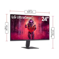 MONITOR LG LED 24 IPS FHD 24G411A-B 144HZ 1MS HDMI