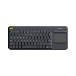 TECLADO LOGITECH K400 PLUS WIRELESS TOUCH SP BLACK