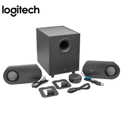 PARLANTE LOGITECH Z407 2.1 / 80W / BLUETOOTH / BLACK