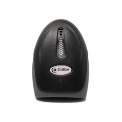 ESCÁNER DE CÓDIGO DE BARRAS 3NSTAR SC050 1D, 100/S, GRIS, CABLE Y BASE