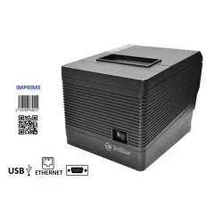IMPRESORA TERMICA DIRECTA DE RECIBOS DE 80MM VELC. 260MM/S ETHERNET, USB RPT008