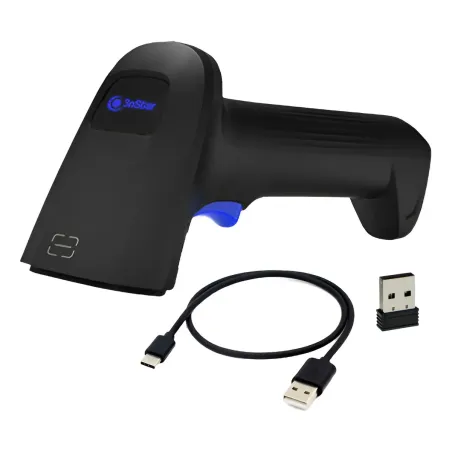 ESCANER DE CODIGO DE BARRAS DE MANO 2D CON BASE Y DETECCIÓN AUTOMATICA BLUETOOTH SC415BT